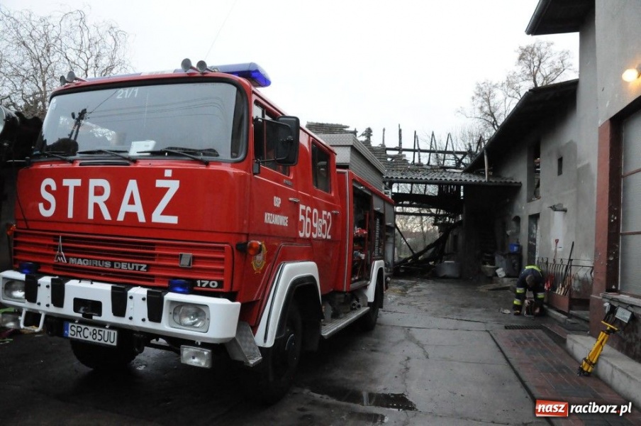 Zdjęcie w galerii na portalu naszraciborz.pl: Najpierw był huk, a potem pożar wiadomości z regionu