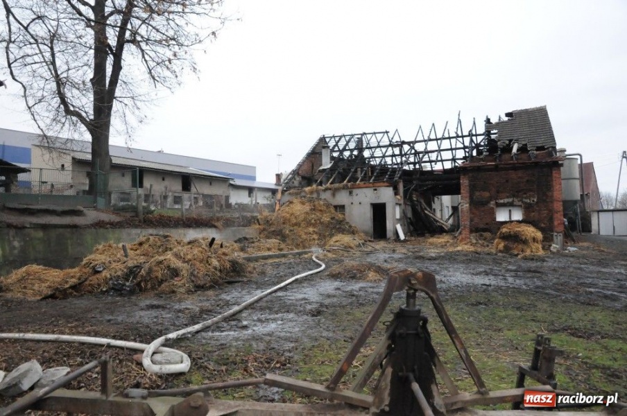 Zdjęcie w galerii na portalu naszraciborz.pl: Najpierw był huk, a potem pożar wiadomości z regionu