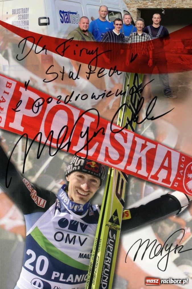 Zdjęcie w galerii na portalu naszraciborz.pl: Adam Małysz wybrał firmę z Raciborza wiadomości z regionu