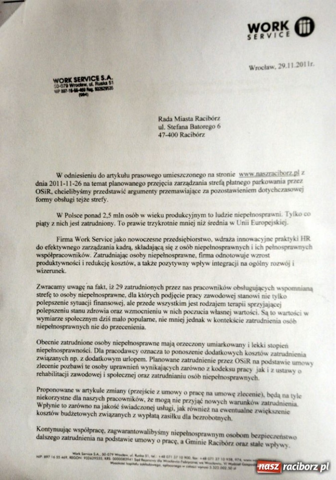 Zdjęcie w galerii na portalu naszraciborz.pl: Strefa po staremu, ale korzystniej dla miasta wiadomości z regionu