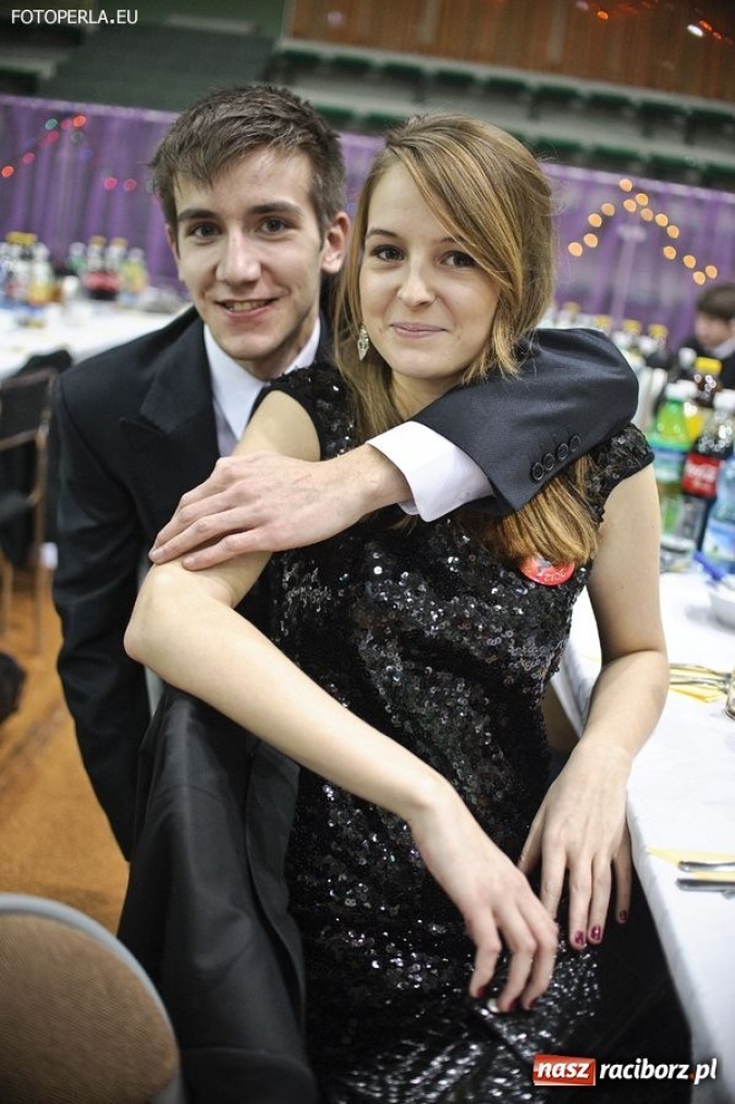 Zdjęcie w galerii na portalu naszraciborz.pl: Studniówka II LO w Arenie Rafako wiadomości z regionu