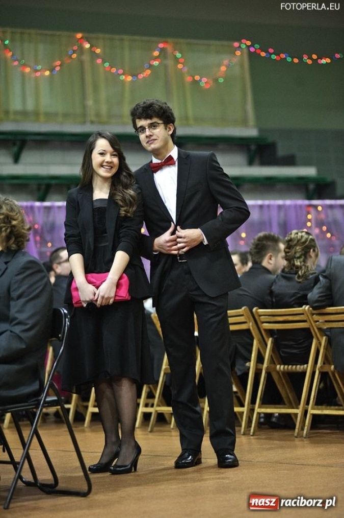 Zdjęcie w galerii na portalu naszraciborz.pl: Studniówka II LO w Arenie Rafako wiadomości z regionu