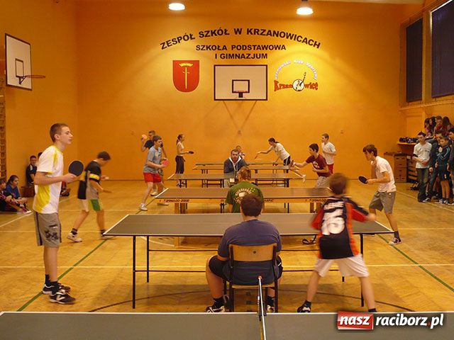 Zdjęcie w galerii na portalu naszraciborz.pl: Powiatowy finał rozgrywek tenisa wiadomości z regionu