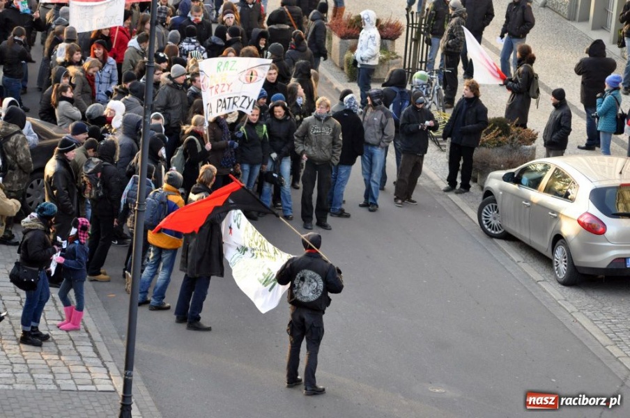 Zdjęcie w galerii na portalu naszraciborz.pl: NIE dla ACTA! Precz z brukselską okupacją wiadomości z regionu