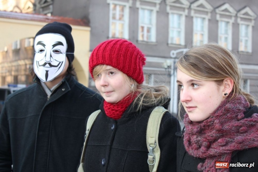 Zdjęcie w galerii na portalu naszraciborz.pl: NIE dla ACTA! Precz z brukselską okupacją wiadomości z regionu