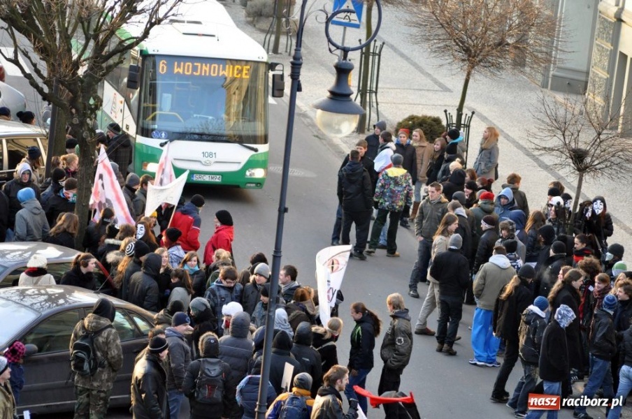Zdjęcie w galerii na portalu naszraciborz.pl: NIE dla ACTA! Precz z brukselską okupacją wiadomości z regionu