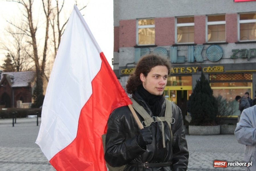 Zdjęcie w galerii na portalu naszraciborz.pl: NIE dla ACTA! Precz z brukselską okupacją wiadomości z regionu