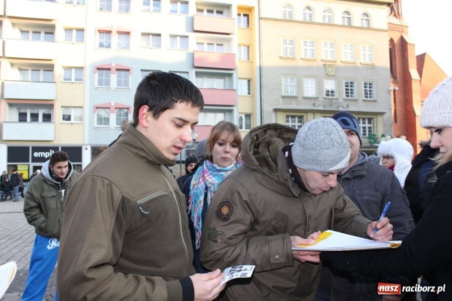 Zdjęcie w galerii na portalu naszraciborz.pl: NIE dla ACTA! Precz z brukselską okupacją wiadomości z regionu