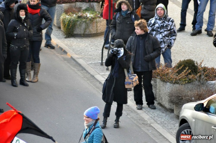 Zdjęcie w galerii na portalu naszraciborz.pl: NIE dla ACTA! Precz z brukselską okupacją wiadomości z regionu