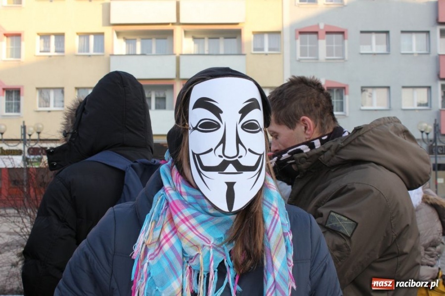 Zdjęcie w galerii na portalu naszraciborz.pl: NIE dla ACTA! Precz z brukselską okupacją wiadomości z regionu