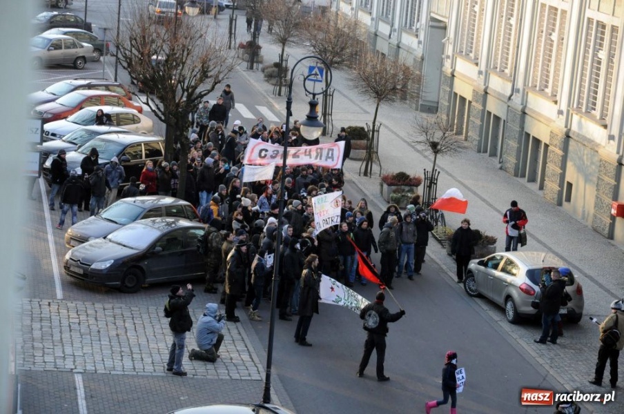 Zdjęcie w galerii na portalu naszraciborz.pl: NIE dla ACTA! Precz z brukselską okupacją wiadomości z regionu