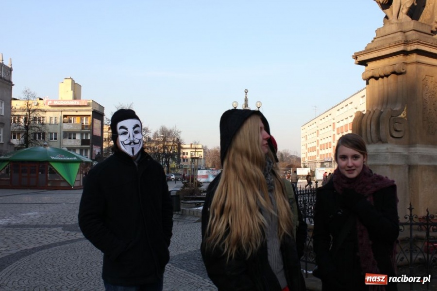 Zdjęcie w galerii na portalu naszraciborz.pl: NIE dla ACTA! Precz z brukselską okupacją wiadomości z regionu