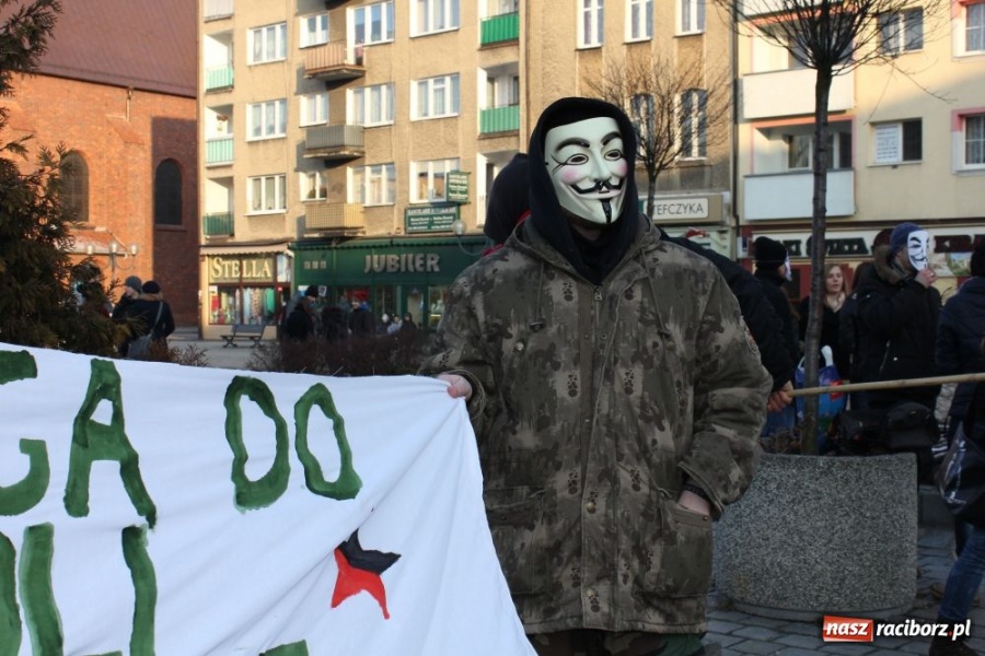 Zdjęcie w galerii na portalu naszraciborz.pl: NIE dla ACTA! Precz z brukselską okupacją wiadomości z regionu