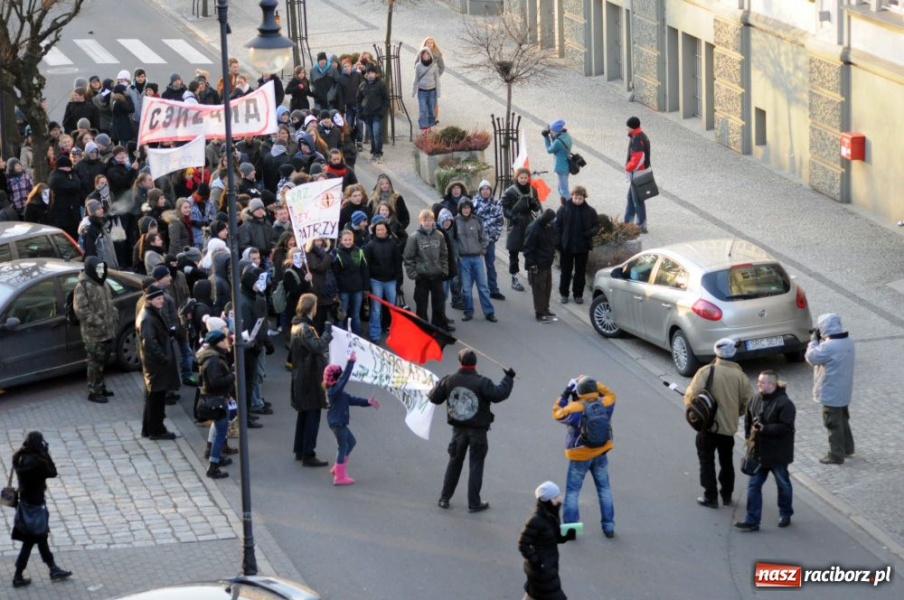 Zdjęcie w galerii na portalu naszraciborz.pl: NIE dla ACTA! Precz z brukselską okupacją wiadomości z regionu