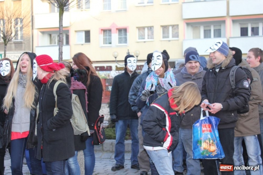 Zdjęcie w galerii na portalu naszraciborz.pl: NIE dla ACTA! Precz z brukselską okupacją wiadomości z regionu