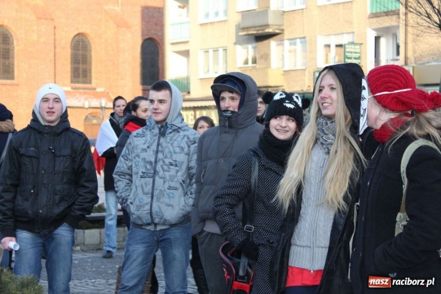 Zdjęcie w galerii na portalu naszraciborz.pl: NIE dla ACTA! Precz z brukselską okupacją wiadomości z regionu