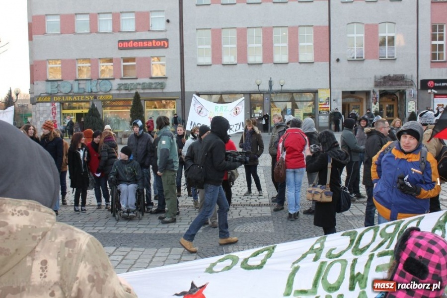 Zdjęcie w galerii na portalu naszraciborz.pl: NIE dla ACTA! Precz z brukselską okupacją wiadomości z regionu
