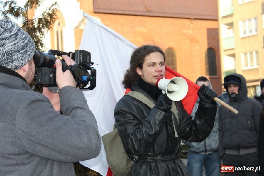 Zdjęcie w galerii na portalu naszraciborz.pl: NIE dla ACTA! Precz z brukselską okupacją wiadomości z regionu