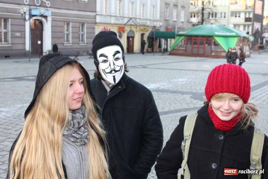 Zdjęcie w galerii na portalu naszraciborz.pl: NIE dla ACTA! Precz z brukselską okupacją wiadomości z regionu