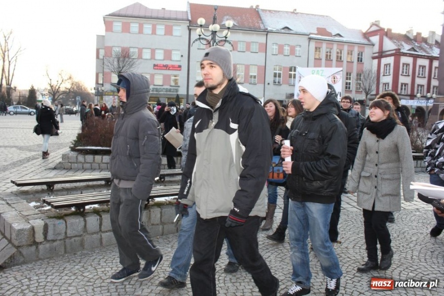 Zdjęcie w galerii na portalu naszraciborz.pl: NIE dla ACTA! Precz z brukselską okupacją wiadomości z regionu