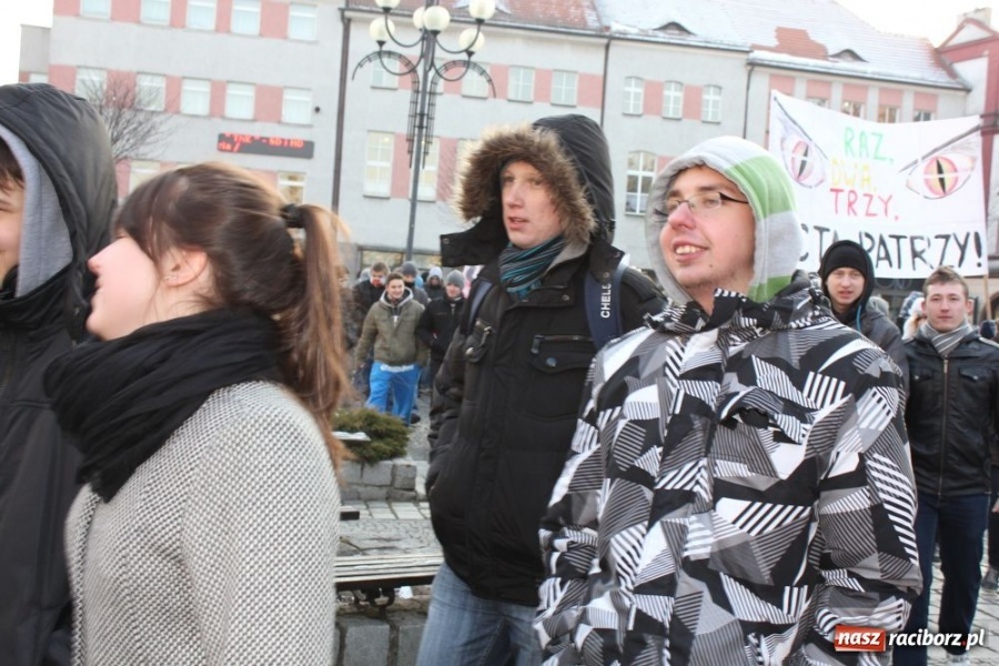 Zdjęcie w galerii na portalu naszraciborz.pl: NIE dla ACTA! Precz z brukselską okupacją wiadomości z regionu