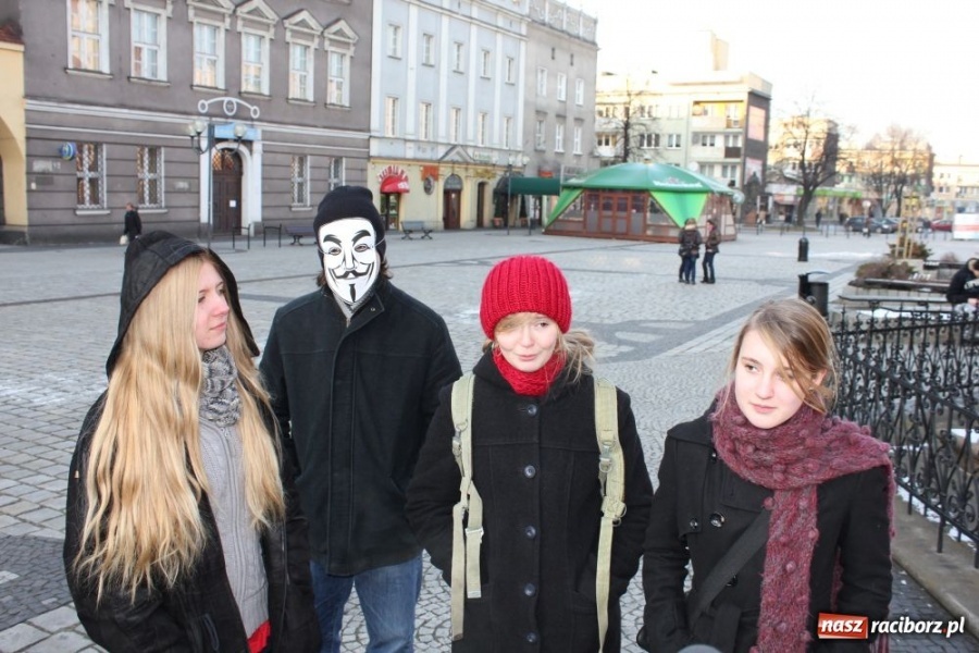 Zdjęcie w galerii na portalu naszraciborz.pl: NIE dla ACTA! Precz z brukselską okupacją wiadomości z regionu