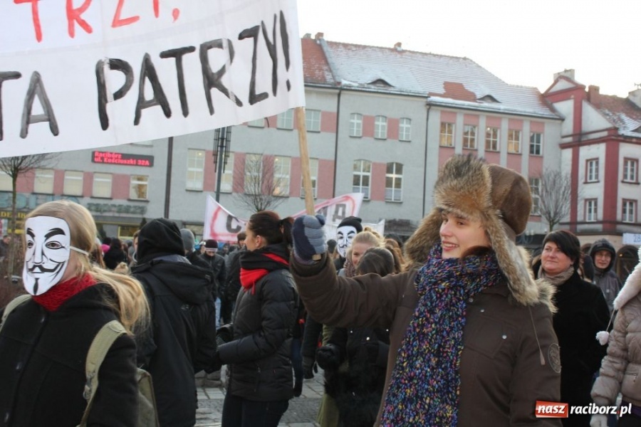 Zdjęcie w galerii na portalu naszraciborz.pl: NIE dla ACTA! Precz z brukselską okupacją wiadomości z regionu