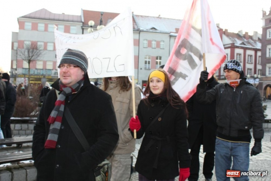 Zdjęcie w galerii na portalu naszraciborz.pl: NIE dla ACTA! Precz z brukselską okupacją wiadomości z regionu