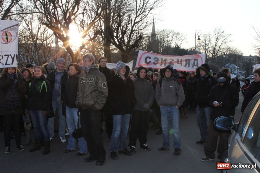 Zdjęcie w galerii na portalu naszraciborz.pl: NIE dla ACTA! Precz z brukselską okupacją wiadomości z regionu