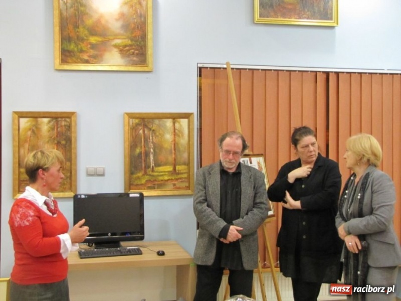 Zdjęcie w galerii na portalu naszraciborz.pl: Wystawa prac Barbary Kaszy już otwarta wiadomości z regionu
