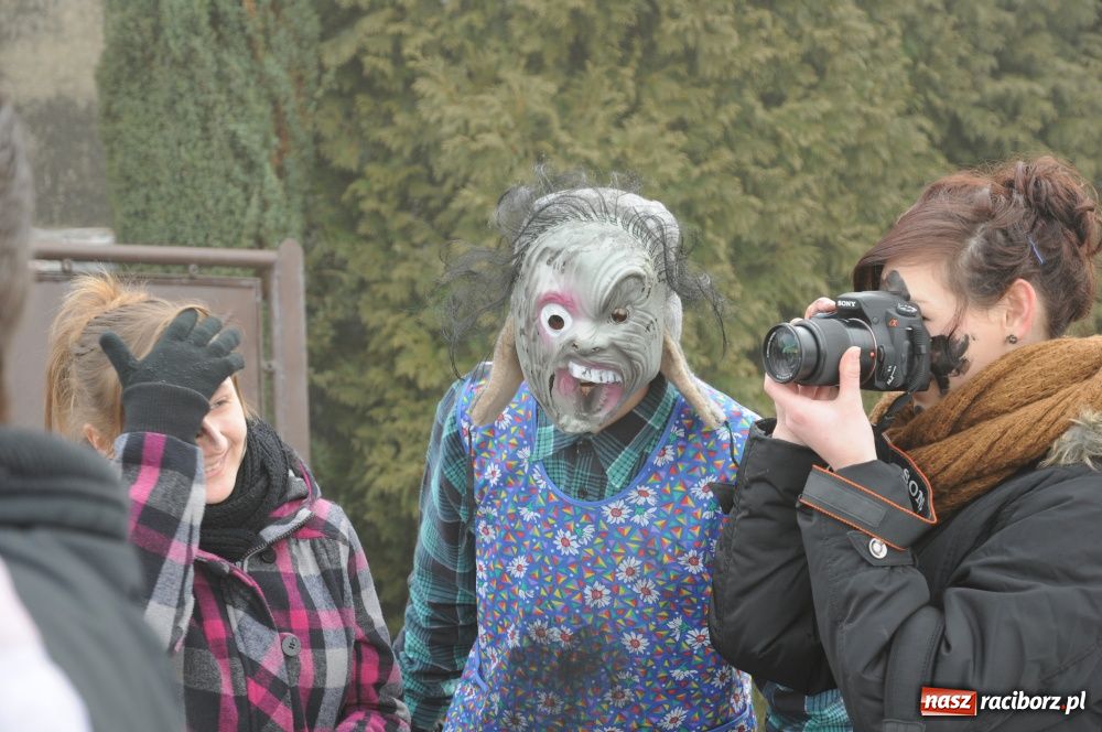 Zdjęcie w galerii na portalu naszraciborz.pl: W Samborowicach ostatki z misiem wiadomości z regionu