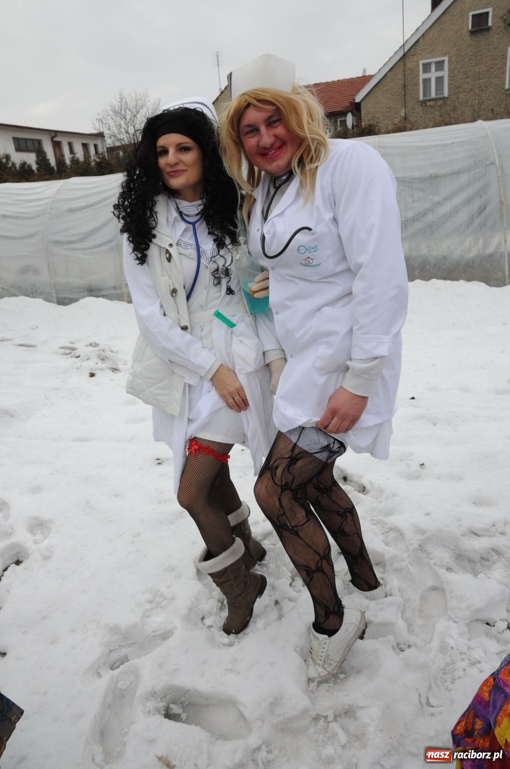 Zdjęcie w galerii na portalu naszraciborz.pl: W Samborowicach ostatki z misiem wiadomości z regionu