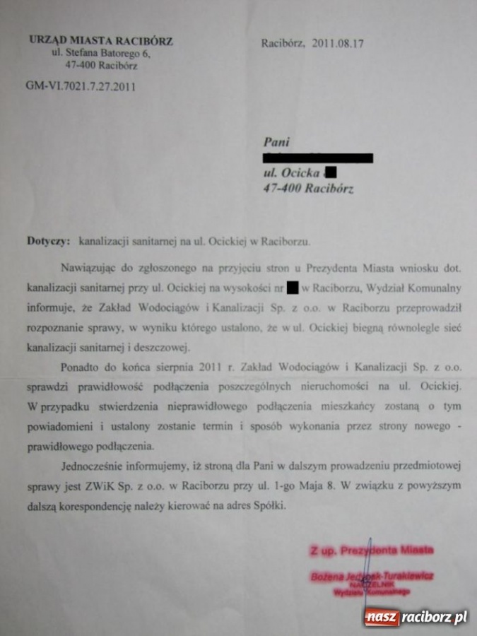 Zdjęcie w galerii na portalu naszraciborz.pl: Płacą od lat za usługę widmo wiadomości z regionu