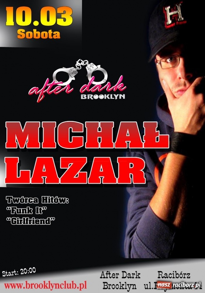 Zdjęcie w galerii na portalu naszraciborz.pl: Michał Lazar w After Dark wiadomości z regionu