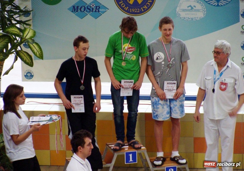 Zdjęcie w galerii na portalu naszraciborz.pl: Pływanie: Medalowe żniwo raciborzan wiadomości z regionu