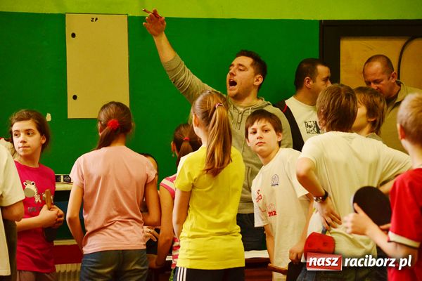 Zdjęcie w galerii na portalu naszraciborz.pl: Ping-pong w wydaniu najmłodszych wiadomości z regionu