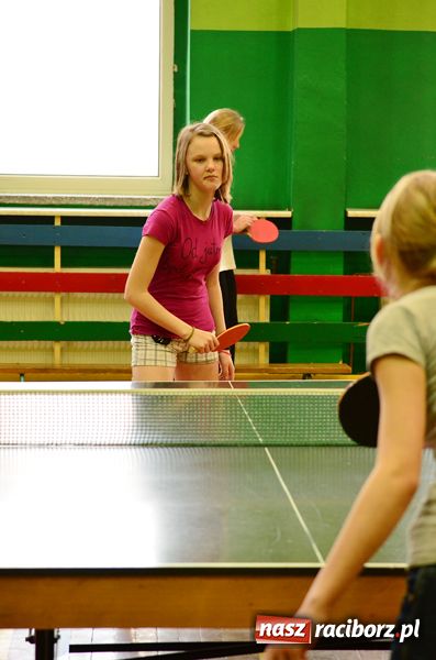Zdjęcie w galerii na portalu naszraciborz.pl: Ping-pong w wydaniu najmłodszych wiadomości z regionu