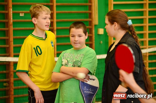Zdjęcie w galerii na portalu naszraciborz.pl: Ping-pong w wydaniu najmłodszych wiadomości z regionu
