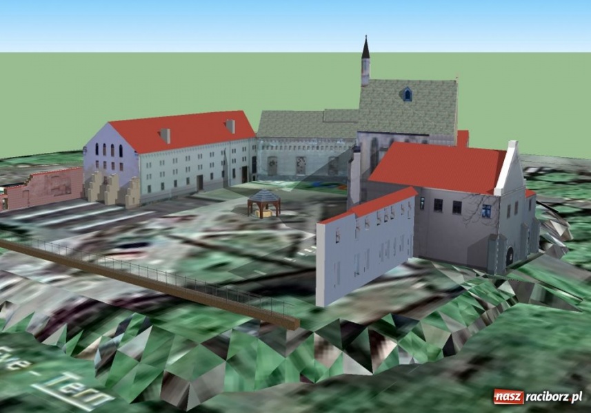 Zdjęcie w galerii na portalu naszraciborz.pl: Raciborski zamek będzie w Google Earth wiadomości z regionu