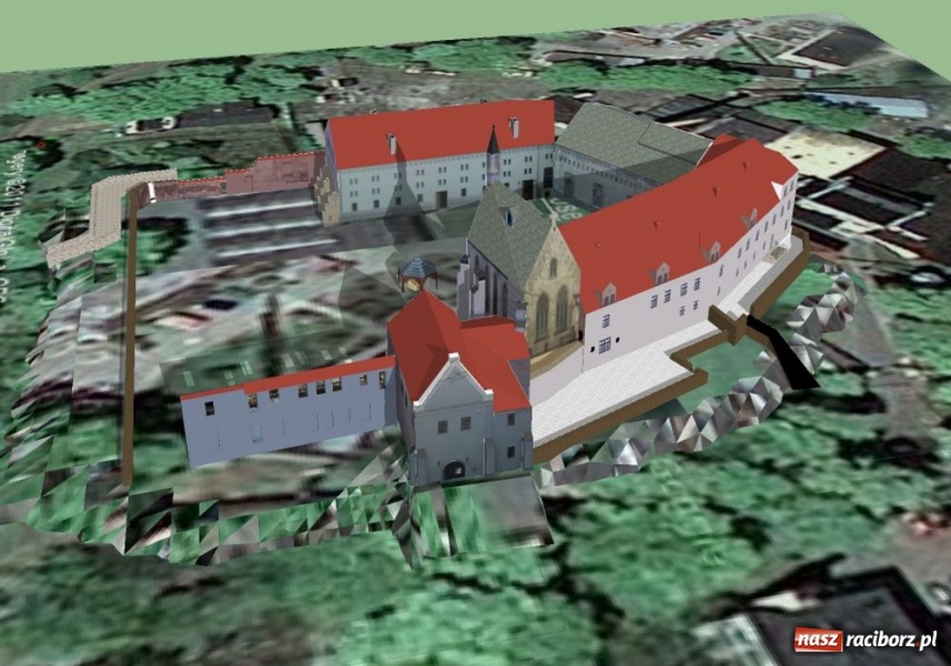 Zdjęcie w galerii na portalu naszraciborz.pl: Raciborski zamek będzie w Google Earth wiadomości z regionu