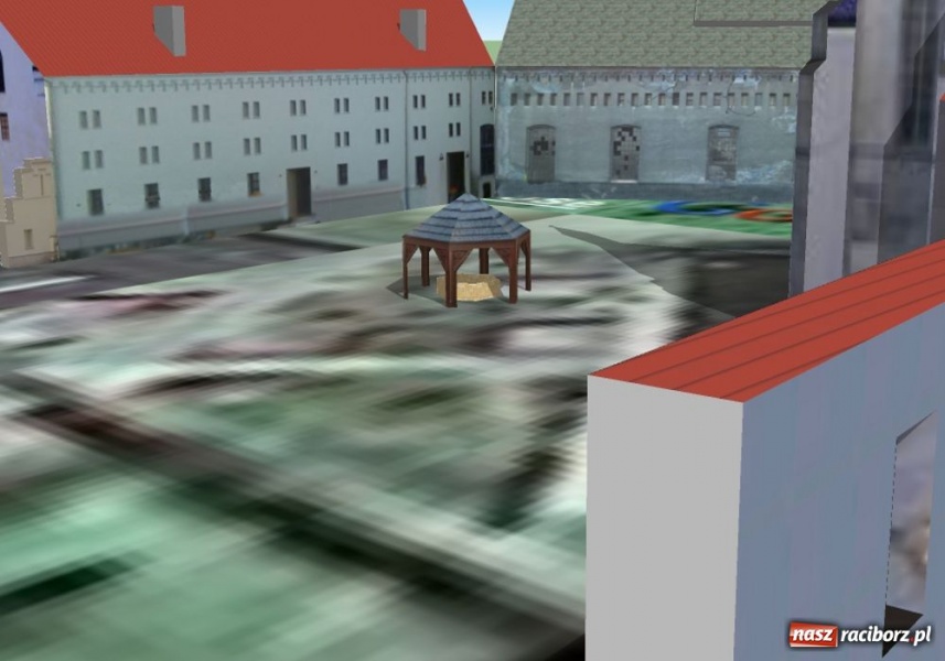Zdjęcie w galerii na portalu naszraciborz.pl: Raciborski zamek będzie w Google Earth wiadomości z regionu