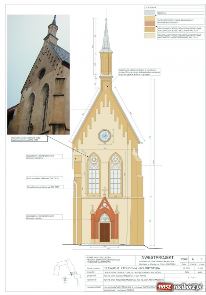 Zdjęcie w galerii na portalu naszraciborz.pl: Zobacz jak zmieni się kaplica zamkowa wiadomości z regionu