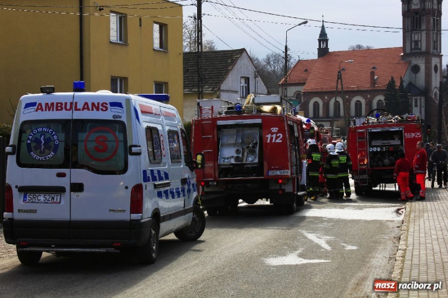 Zdjęcie w galerii na portalu naszraciborz.pl: Pożar domu w Krowiarkach wiadomości z regionu