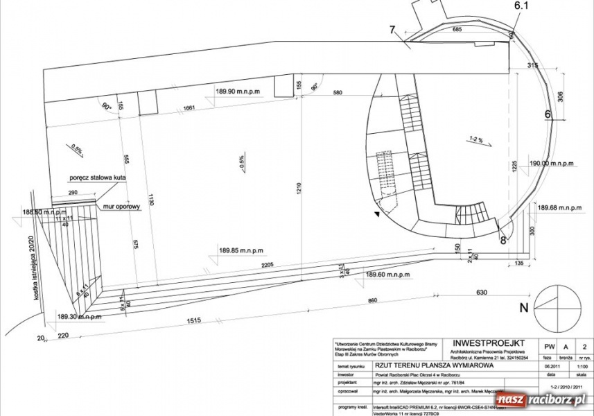 Zdjęcie w galerii na portalu naszraciborz.pl: Zamek znów będzie miał basztę wiadomości z regionu
