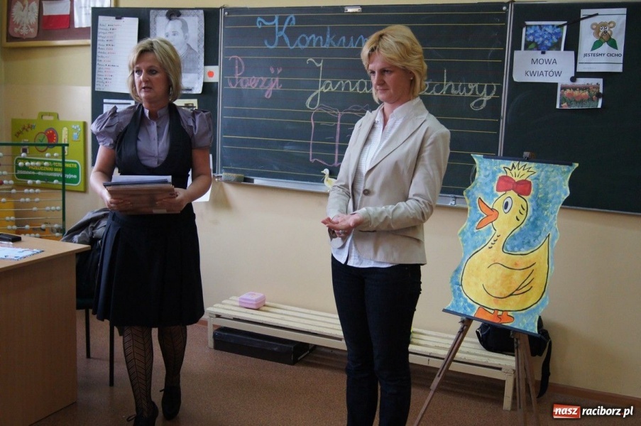 Zdjęcie w galerii na portalu naszraciborz.pl: Pierwszaki z SP-4 kochają Brzechwę wiadomości z regionu