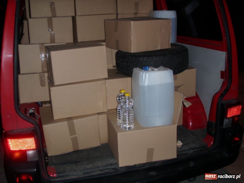 Zdjęcie w galerii na portalu naszraciborz.pl: ŚOSG: Przechwycony transport nielegalnego alkoholu wiadomości z regionu