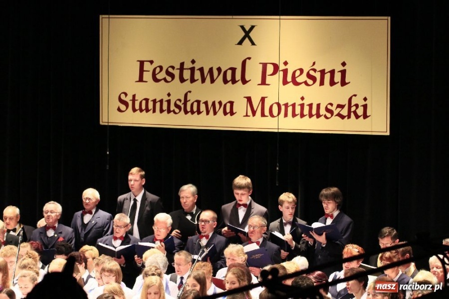 Zdjęcie w galerii na portalu naszraciborz.pl: Festiwal Pieśni Stanisława Moniuszki wiadomości z regionu