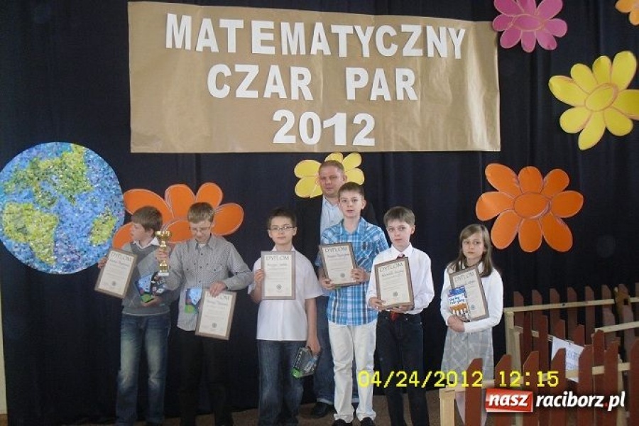Zdjęcie w galerii na portalu naszraciborz.pl: Matematyczny Czar Par 2012 wiadomości z regionu