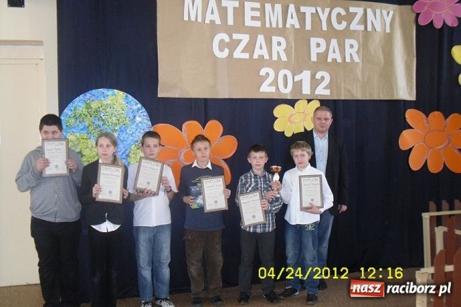 Zdjęcie w galerii na portalu naszraciborz.pl: Matematyczny Czar Par 2012 wiadomości z regionu