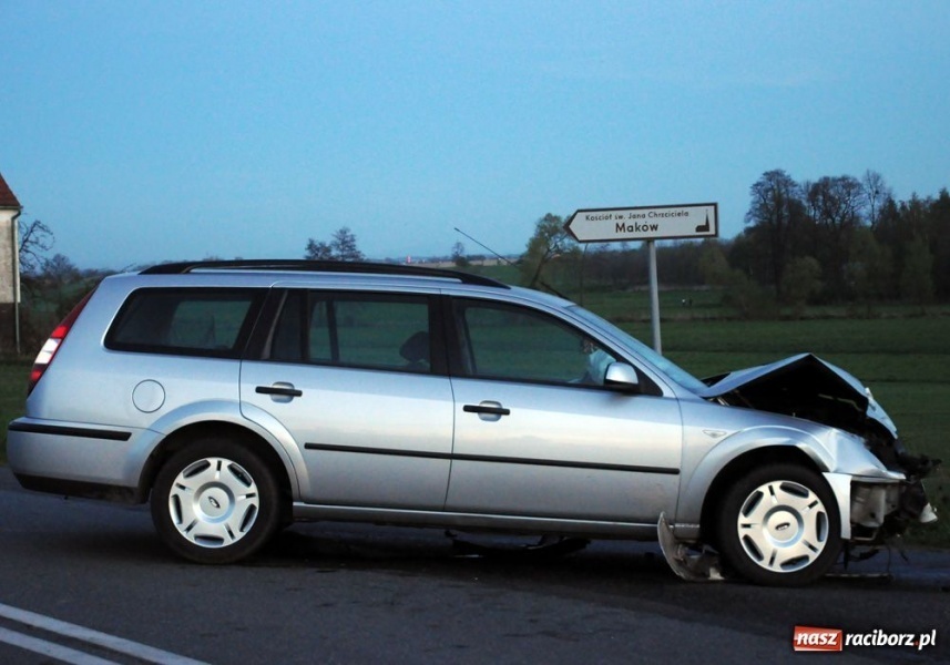 Zdjęcie w galerii na portalu naszraciborz.pl: Dwie osoby ranne za Makowem wiadomości z regionu